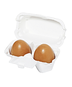Holika Holika Red Clay Egg Soap - Мыло-маска ручной работы c красной глиной 50грx2